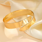Gold women’s arm bracelet - gold bicep chain