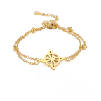 Gold Witch Knot Anklet