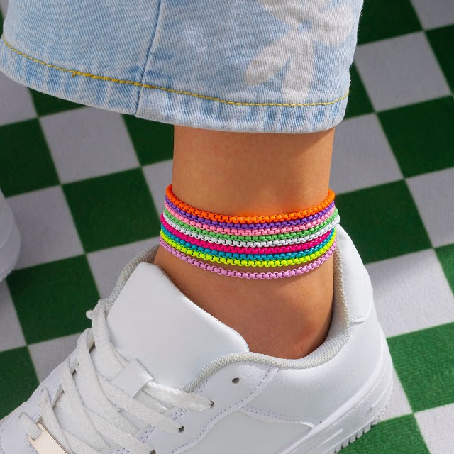 Women's Anklet in 9 Colors