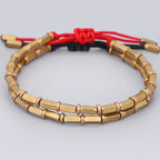 Vintage Tibetan Buddhist Red Curb Bracelet