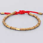 Vintage Tibetan Buddhist Red Curb Bracelet