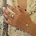 Hand Bracelet Zircon - Women's Jewelry Hand & Finger Chain
