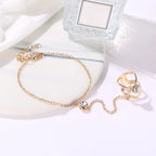 Hand Bracelet Zircon - Women's Jewelry Hand & Finger Chain
