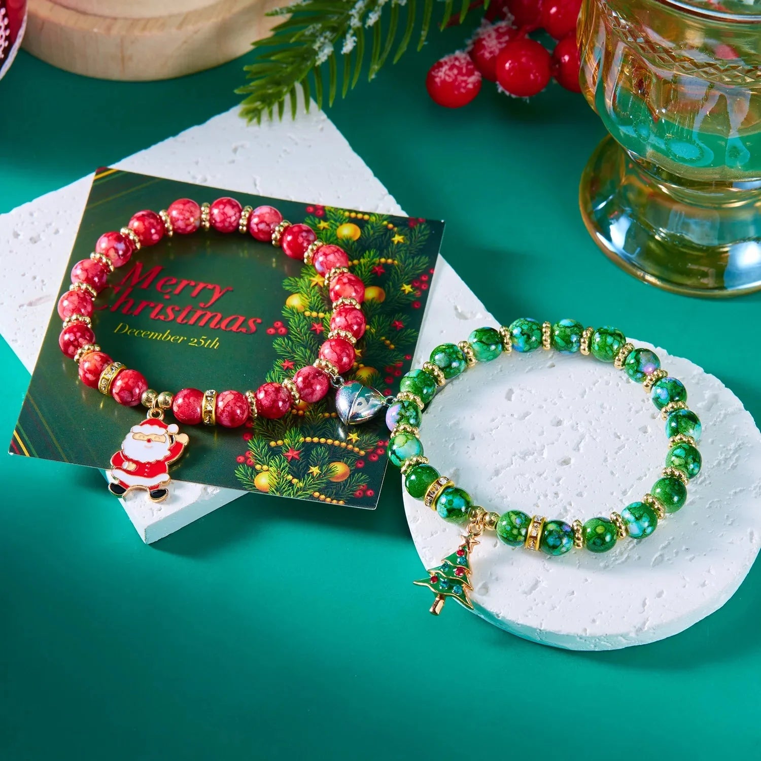 Christmas Breakaway Bracelet Best Friend Couple Style 1