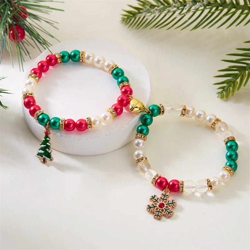 Christmas Breakaway Bracelet Best Friend Couple Style 2
