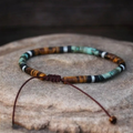 Protection Bracelet in Natural Tiger's Eye Stones