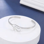 Ancient Egypt Bracelet With Horus Eye silver