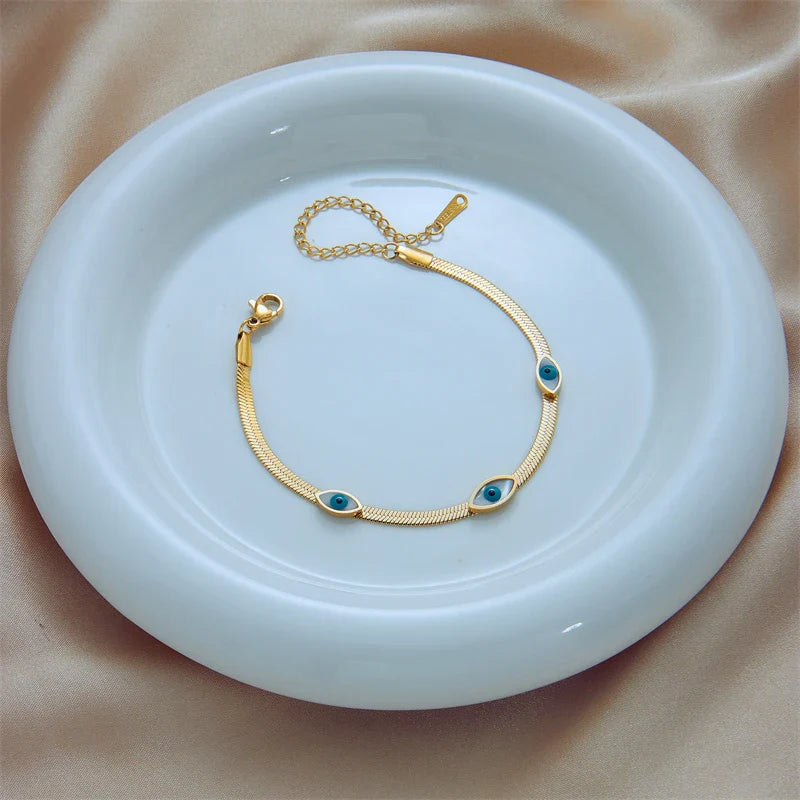 Elegant Evil Eye Bracelet for Women