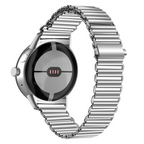 Tempered Steel Bracelet for Google Pixel Watch 1 & 2 Smartwatch silver gray 
