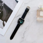 Leather Strap for Fitbit Versa 3 Versa 4 Sense 2 Watch