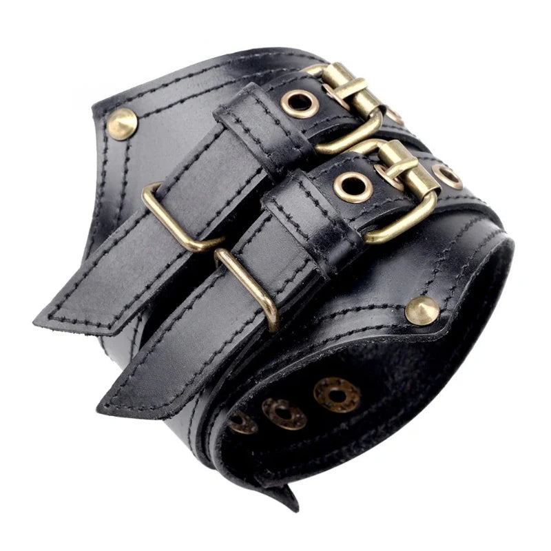 Black Celtic Runes Viking Bracelet