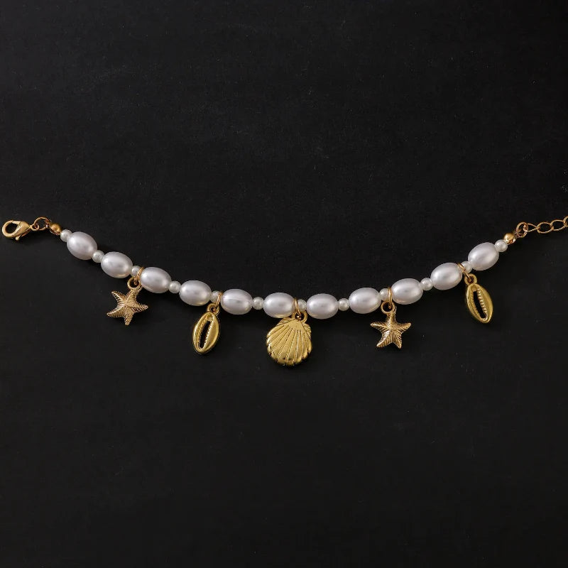 Shell Bead Bracelet