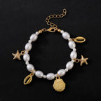Shell Bead Bracelet