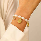 Shell Bead Bracelet