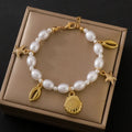 Shell Bead Bracelet