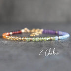 Natural Stone 7 Chakras Bracelet