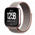 Fabric Watch Band for Fitbit Versa 3 Versa 4 Sense 2 pink