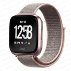 Fabric Watch Band for Fitbit Versa 3 Versa 4 Sense 2 pink