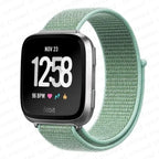 Fabric Watch Band for Fitbit Versa 3 Versa 4 Sense 2 green