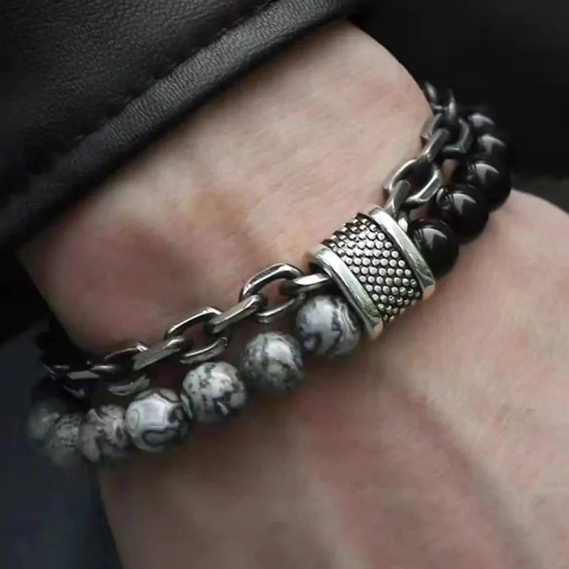 Ethnic Punk-Style Men's Bracelet