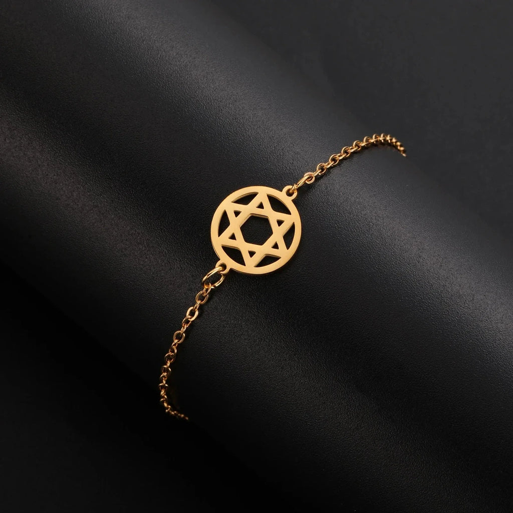 David Star Bracelet gold