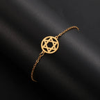 David Star Bracelet gold