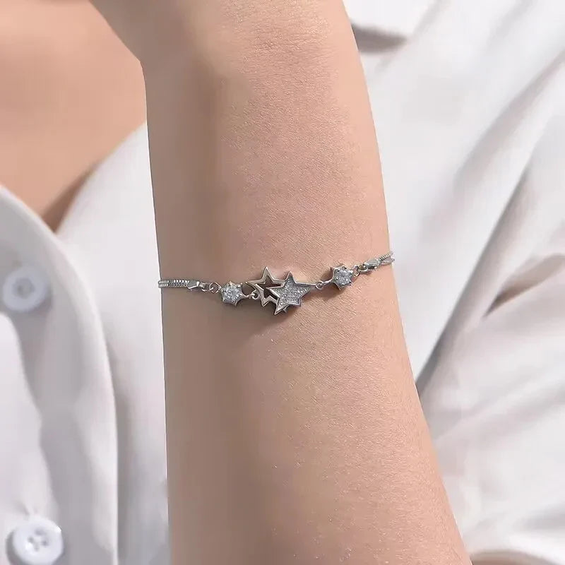 Star and Crystal Bracelet