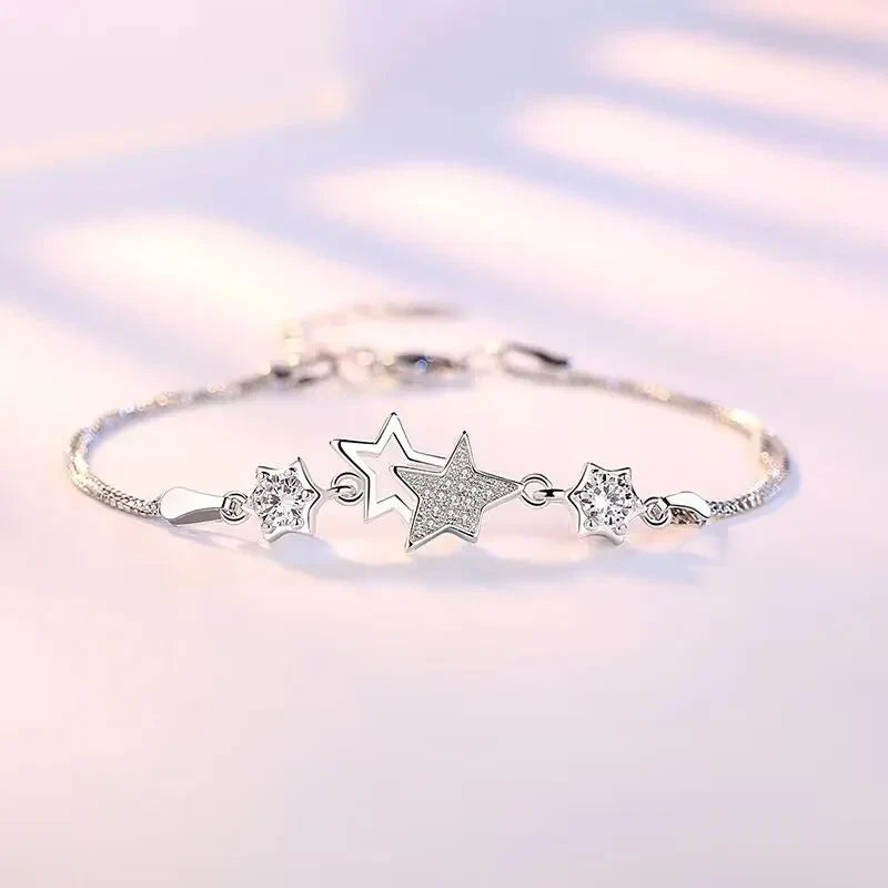 Star and Crystal Bracelet