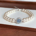 Elegant Beaded Curb Bracelet
