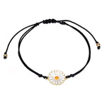 Black Sunflower Bracelet
