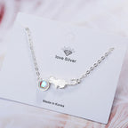 Playing Cat ID Bracelet in Silver