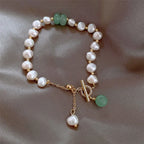 Women's Natural Pearl ID Bracelet