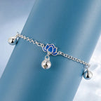 Women's Lotus Flower Chain Bracelet