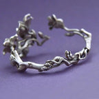 Magnolia Flower Chain Bracelet