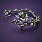Magnolia Flower Chain Bracelet