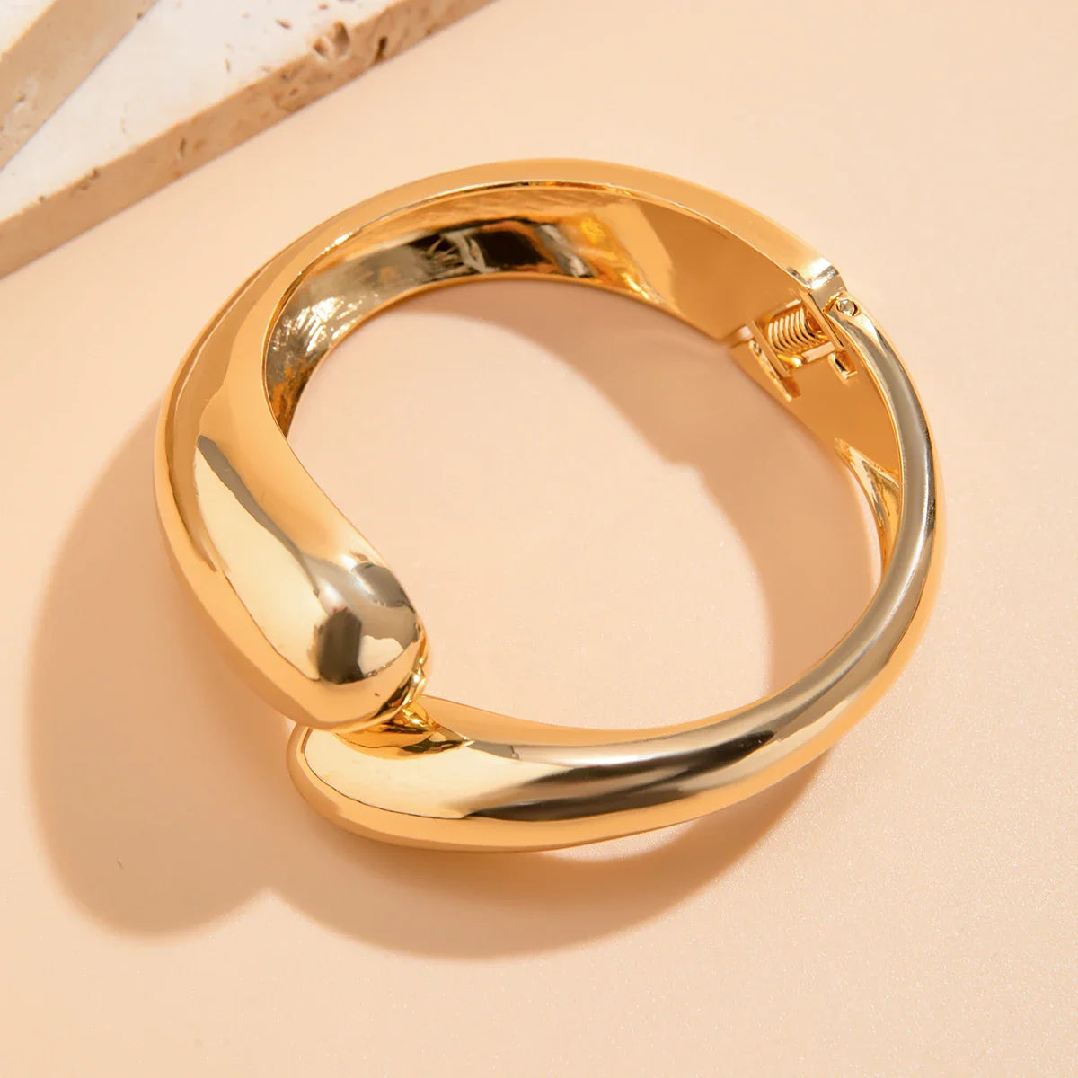 Water Drop ID Bracelet gold