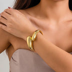 Water Drop ID Bracelet gold