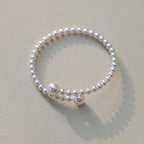 Women's Pearl Curb Bracelet