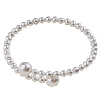 Women's Pearl Curb Bracelet