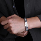 Tibetan Buddhist Men’s Chain Bracelet 