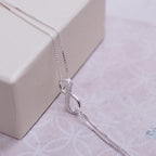 Women’s Infinity Bracelet in Silver