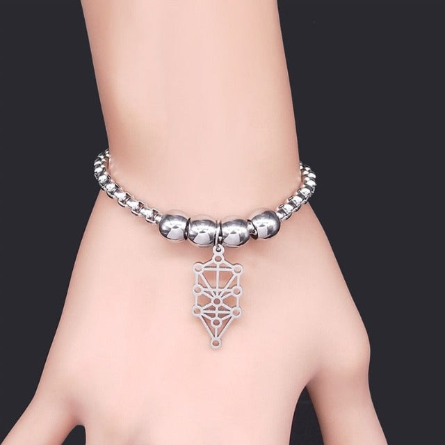 Kaballe Tree of Life Sephiroth Bracelet Chain