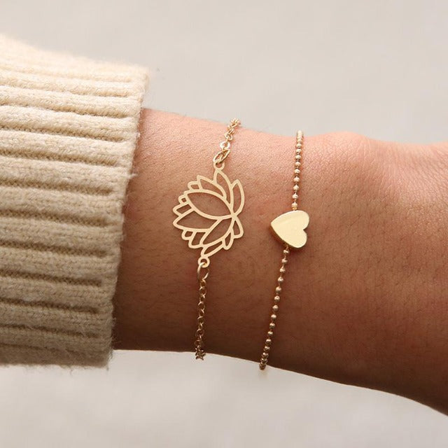 Lotus Flower Bracelet