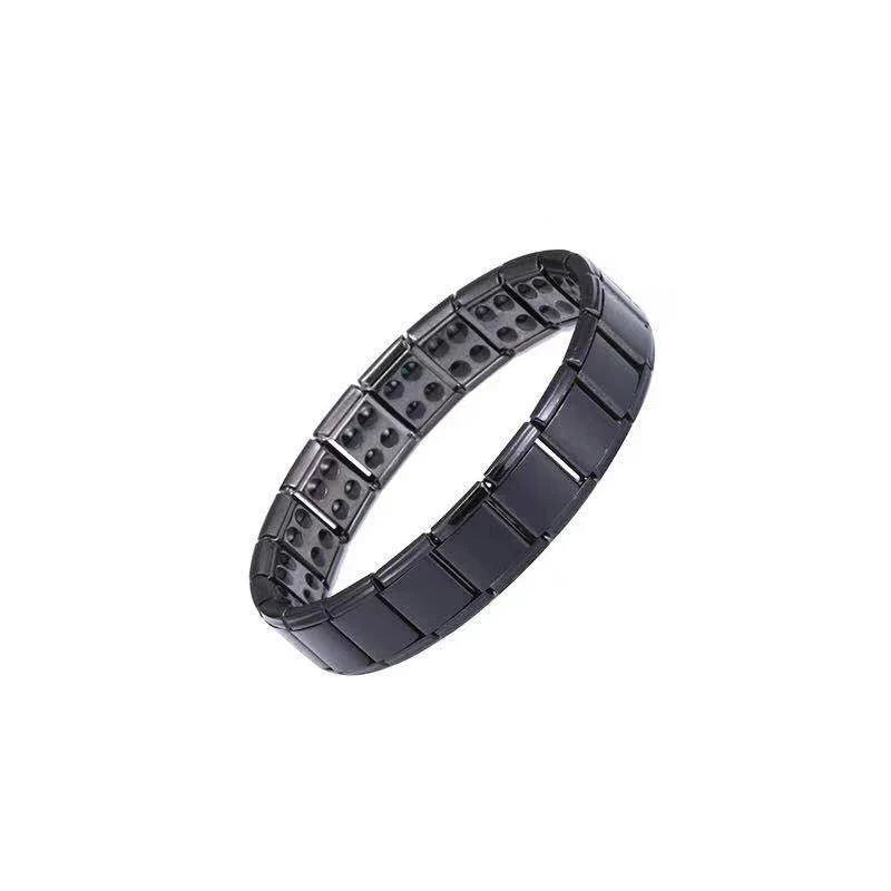 Men's Magnetic Anti-Stress Bracelet Black