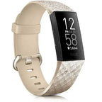 Fitbit Charge 3 & Charge 4 Gold Glitter Watch Band