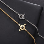 Sorcerer’s Knot Bracelet in Gold or Silver