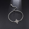 Sorcerer’s Knot Bracelet in Silver
