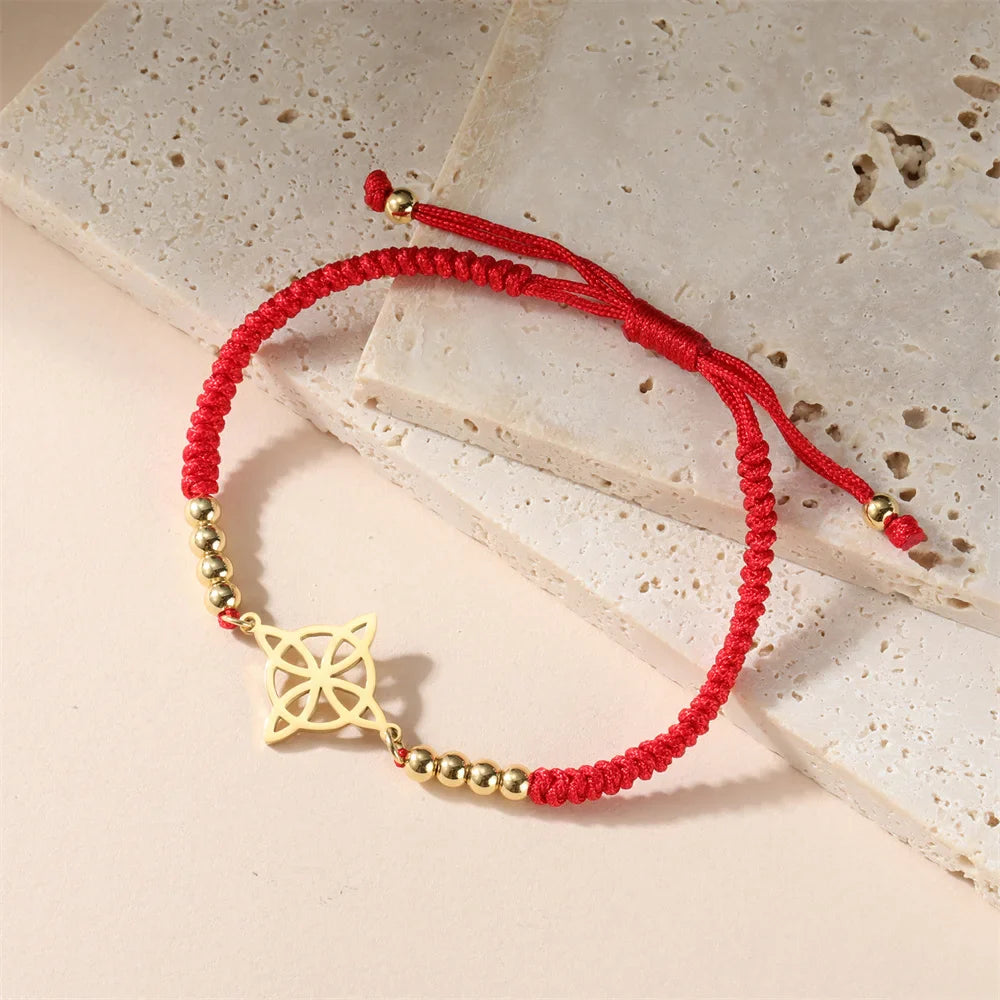 Witch's Knot Bracelet Women’s Curb Bracelet Wiccan Protection 1
