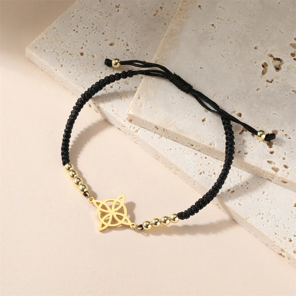 Witch's Knot Bracelet Women’s Curb Bracelet Wiccan Protection 5