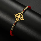 Witch's Knot Bracelet Women’s Curb Bracelet Wiccan Protection 1